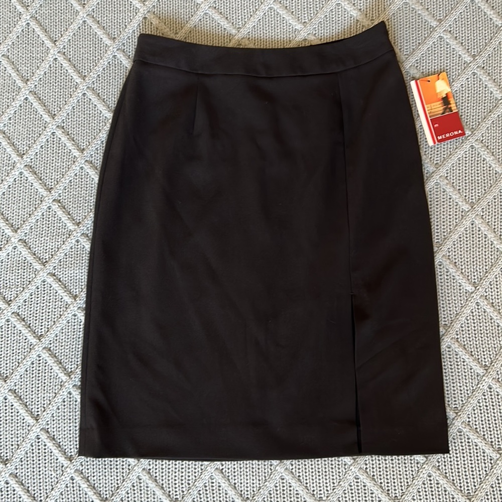 NWT Merona Black Skirt Size 4 - Picture 10 of 10